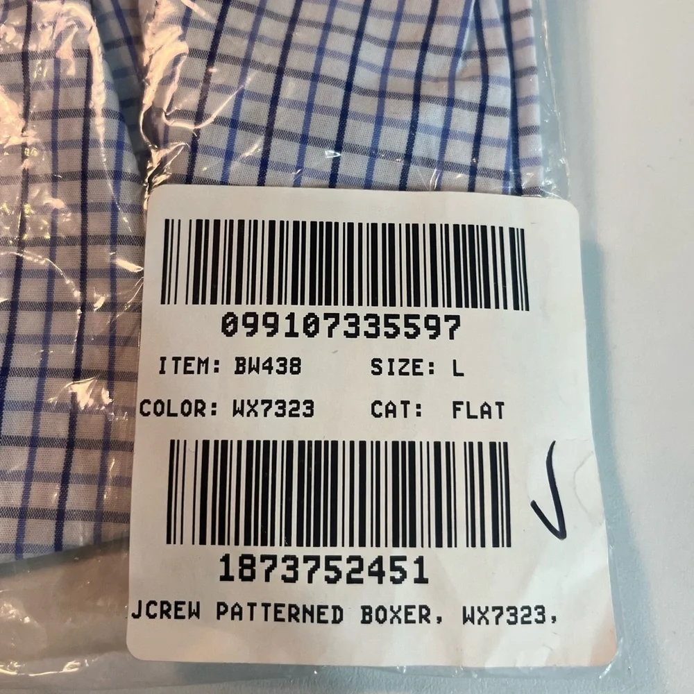 J.Crew pattern boxer